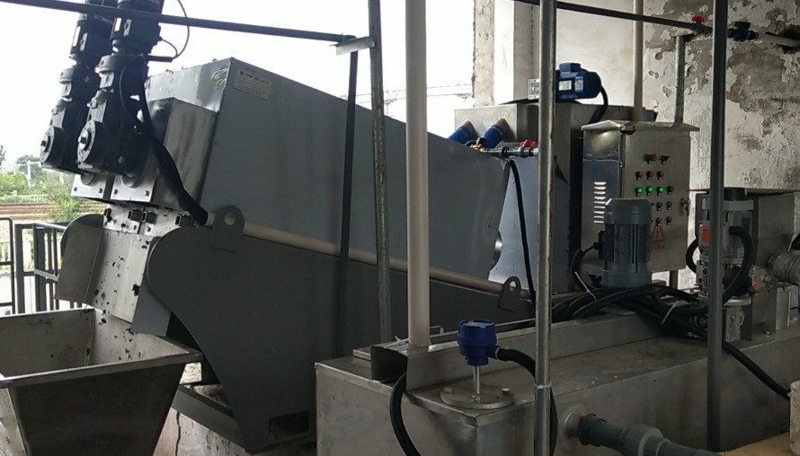 啤酒廠污水適不適合用疊螺機(jī)？河北啤酒廠302型疊螺機(jī)案例